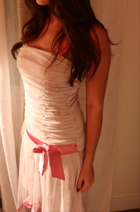 pink vintage dream dress