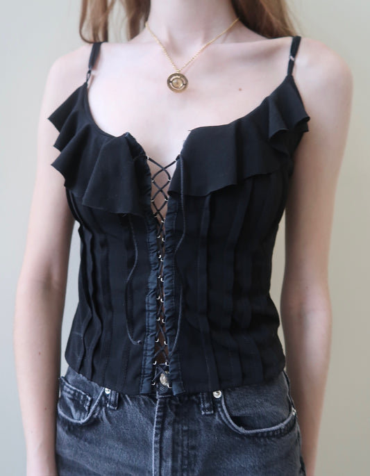 vintage corset top