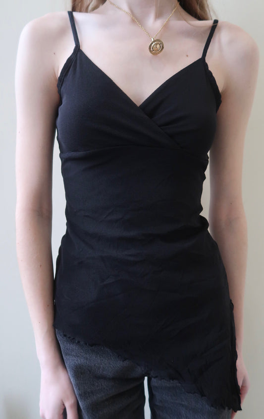 vintage asymmetrical top